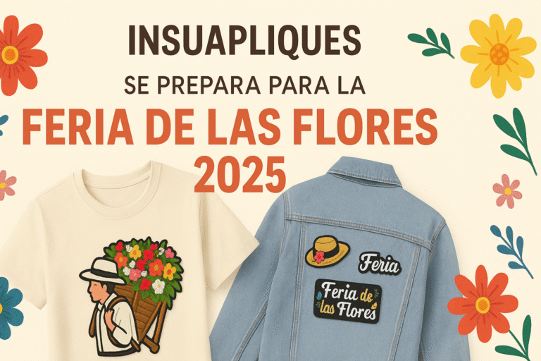 🌸 Insuapliques se prepara para la FERIA DE LAS FLORES 2025
